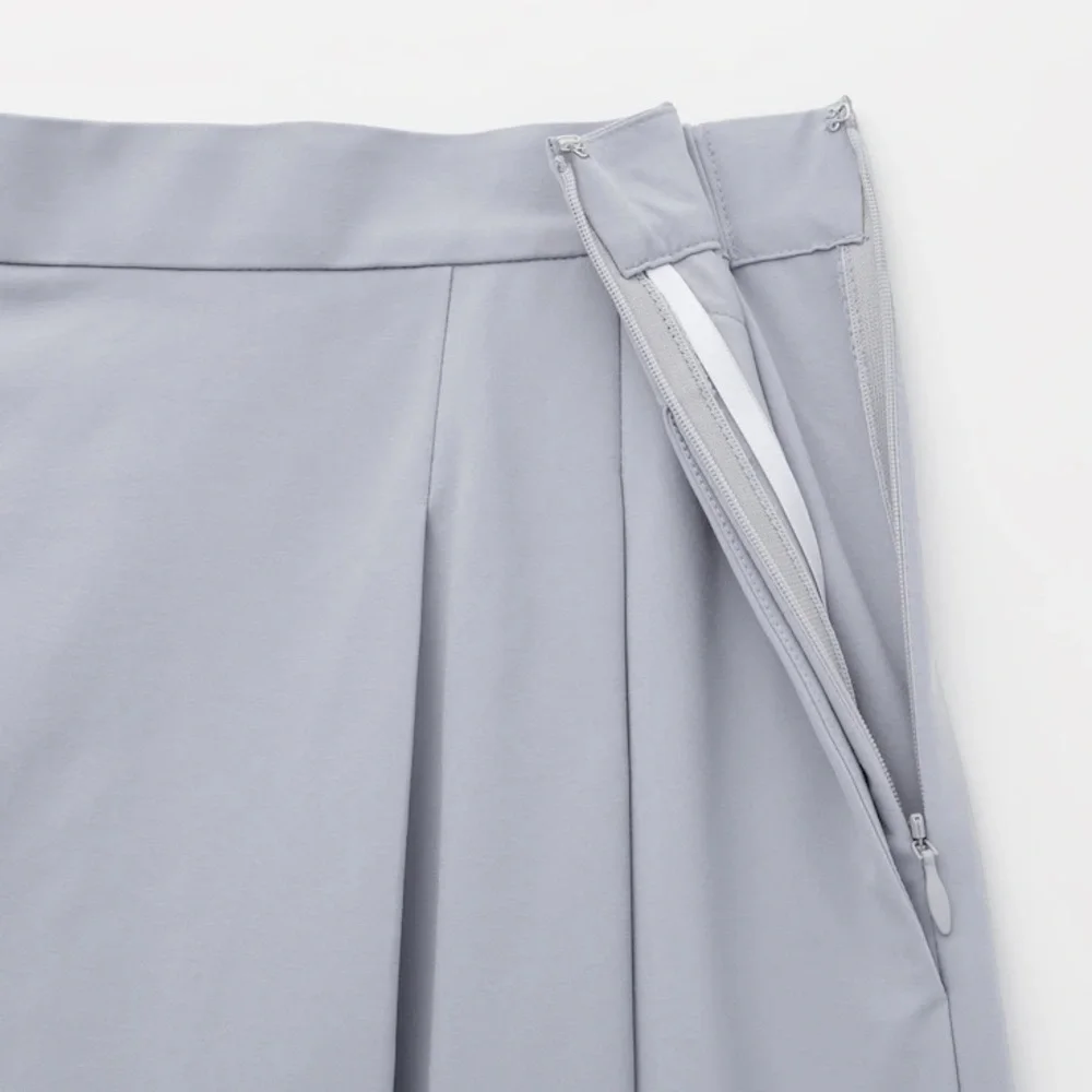 Uniqlo Dry Stretch High Waist Flare Skirt Size XS NWOT - Picture 3 of 9